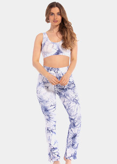 Tie-Dye Flared Pants