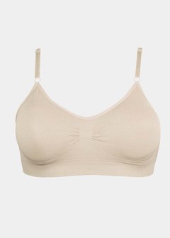 Bamboo Comfort Bra With Spaghetti Straps 