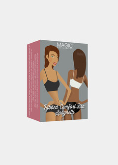 Ribbed Comfort Bra Spaghetti