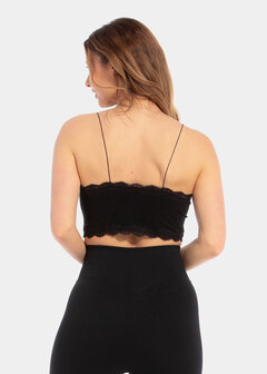 Cozy Crop Top - Black