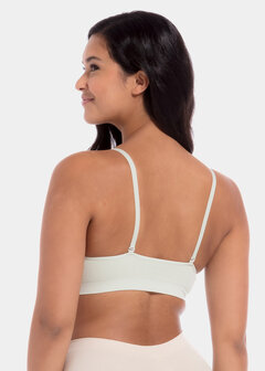 Bamboo Comfort Bra With Spaghetti Straps