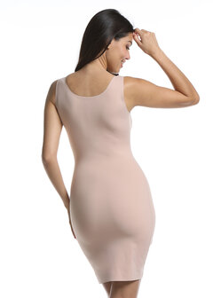 Tone Your Body Dress - Cappuccino