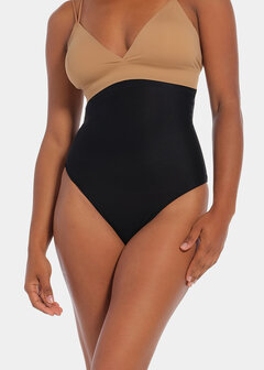 Ultra Thin Power Thong - Black