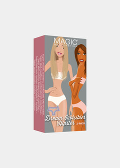Dream Invisibles Hipster (2-Pack) - Black