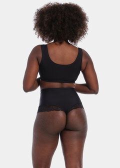 Dream Hi-Thong Lace - Black