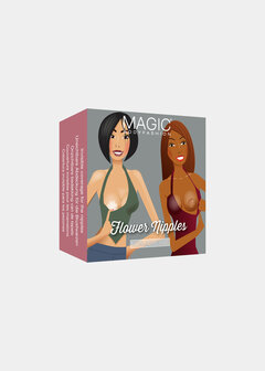 Flower Nipples - Mocha