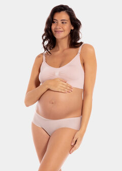 Mama Comfort Nursing Bra - Rose