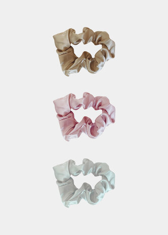 Silk Scrunchies (3-Pack)