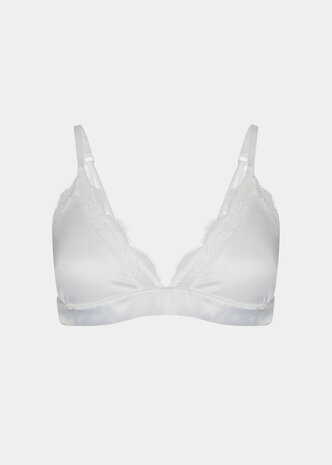 Satin Lace Bralette