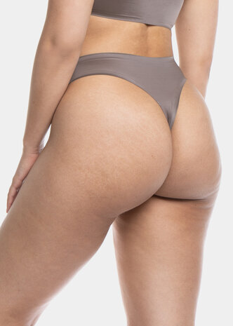 Gloss High Leg Thong