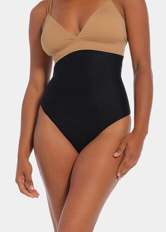 Ultra Thin Power Thong - Black