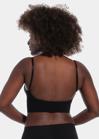 Low Back Bra - Black