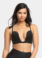 V-BRA LACE - Black
