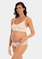Mama Comfort Nursing Bra - Latte