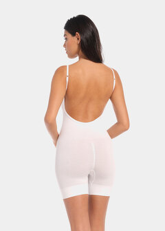 Body Soft Low Back Bodysuit - White