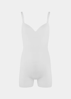 Body Soft Low Back Bodysuit - White