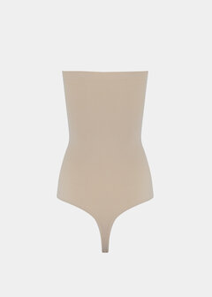 Bandeau Thong Body - Latte