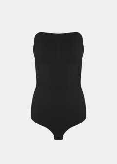 Bandeau Thong Body - Black