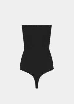 Bandeau Thong Body - Black