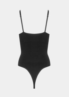 Body Soft Thong Body - Black