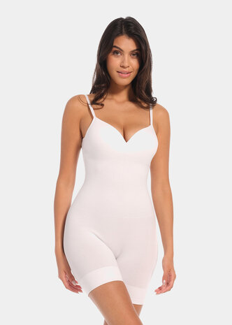 Body Soft Low Back Bodysuit - White
