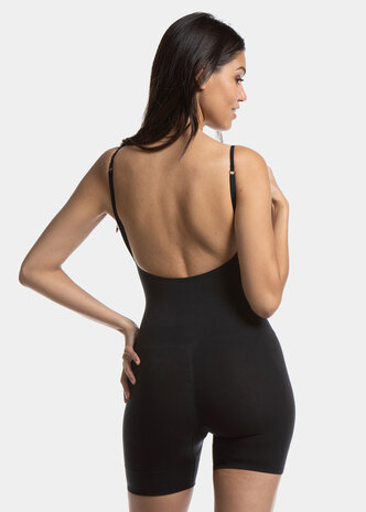 Body Soft Low Back Bodysuit - Black
