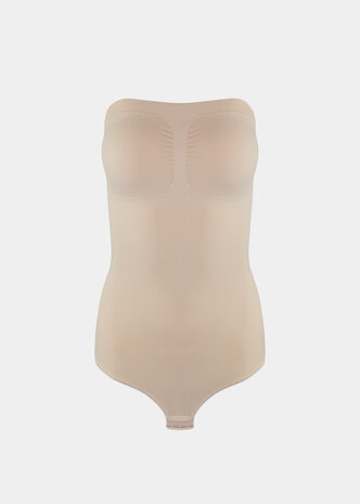 Bandeau Thong Body - Latte