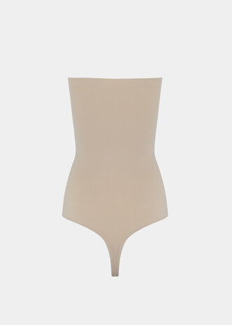Bandeau Thong Body - Latte