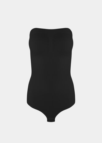Bandeau Thong Body - Black