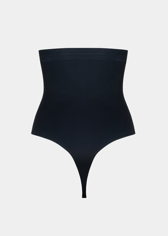 Maxi Sexy Hi-Thong -  Black