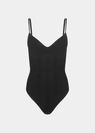 Body Soft Thong Body - Black