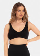 Ribbed Comfort Plunge Bra