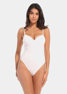 Body Soft Thong Body -  White