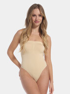 Bandeau Thong Body - Latte